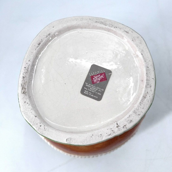 Vintage Unique San Miguel Ceramic Golfer Man Cookie Jar Canister Golf Home Decor - Picture 11 of 12